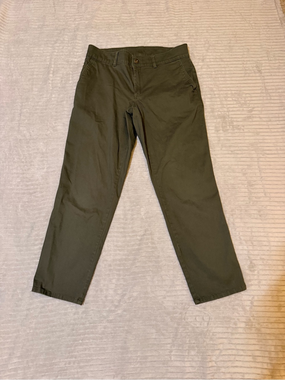 Women's Olive Green Casual Pants- The North Face